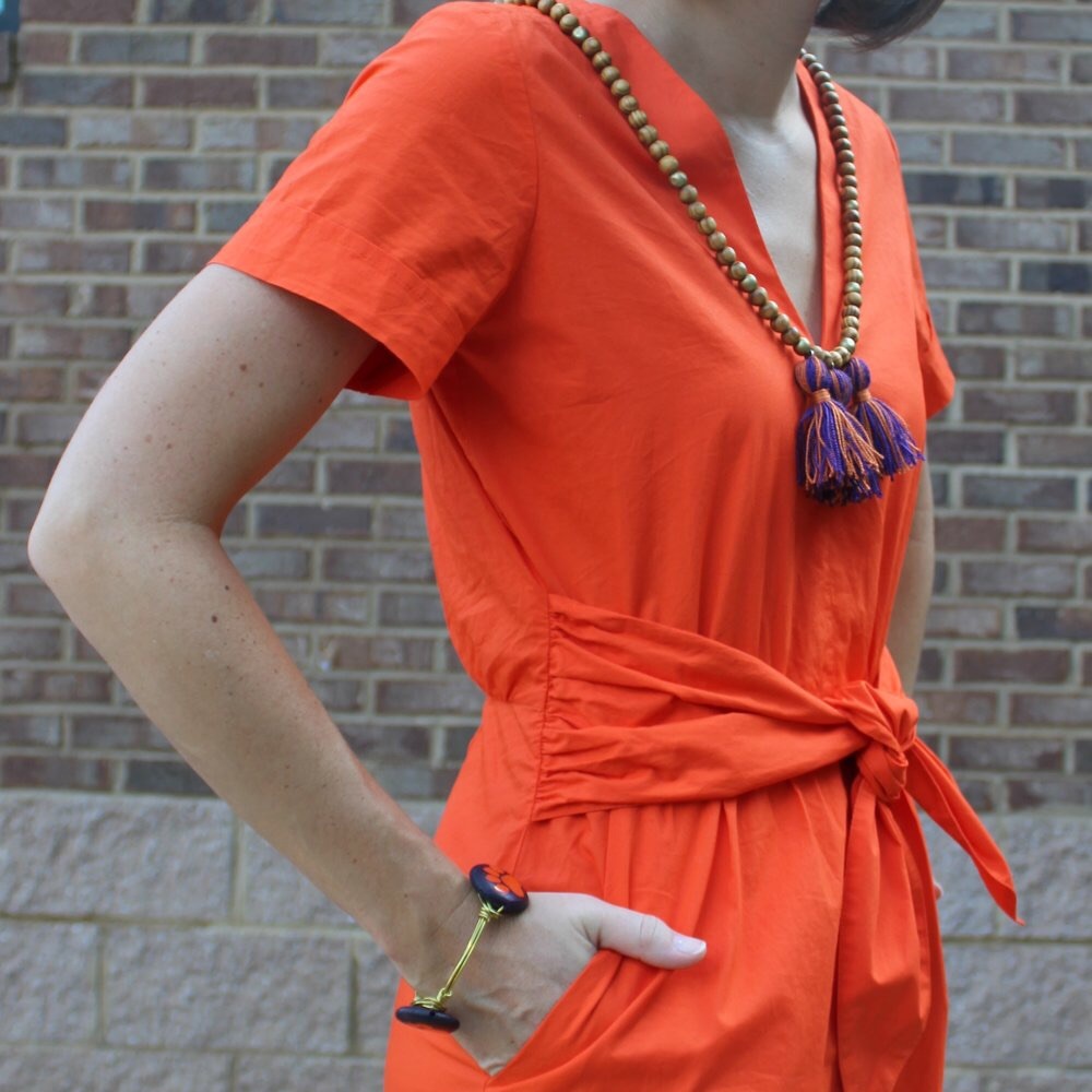 J. Crew tie-waist romper - Picture 6 of 6